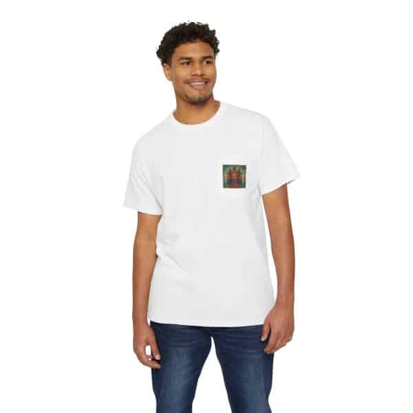 Dharma Unisex Heavy Cotton Pocket Tee - Image 3