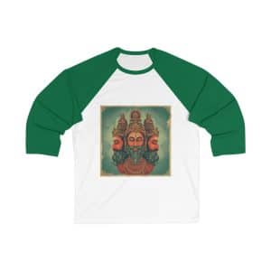 Dharma Unisex 34 Sleeve Baseball Tee - Image 3
